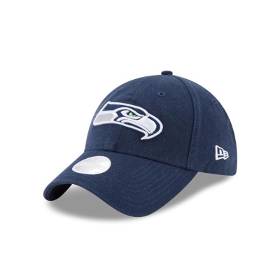 Seattle Seahawks Gorra | New Era NFL Preferred Pick 9twenty Adjustable Cap Mexico - Azules